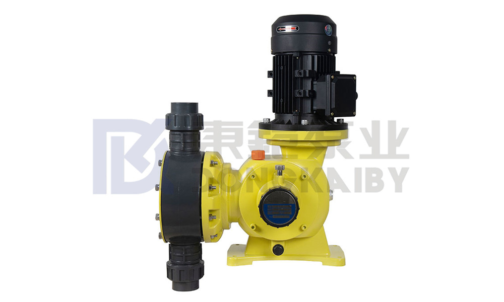 Mechanical diaphragm metering pump ၏ ဖွဲ့စည်းပုံနှင့် နိယာမ